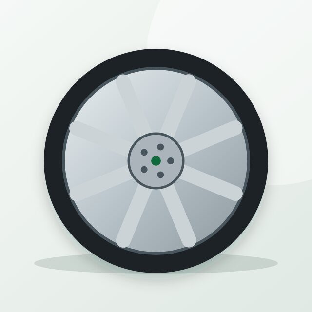 17" alloy wheel